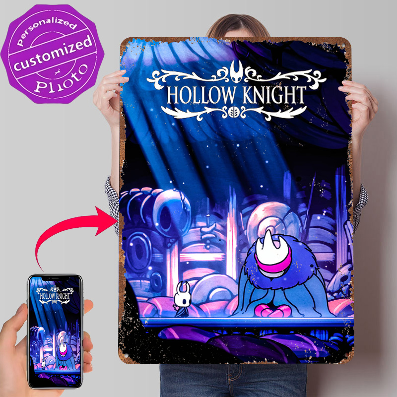 Retro Knight Gaming - Постер с принтом по игре Hollow