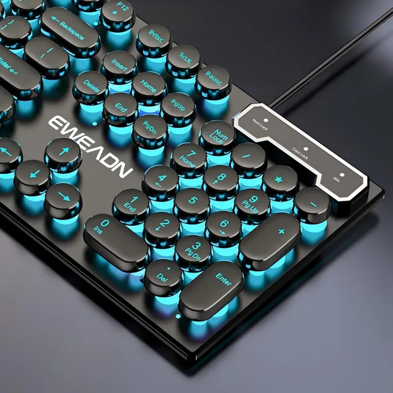 Mouse Gaming Retro - Ретро-панк набор клавиатуры и мыши с