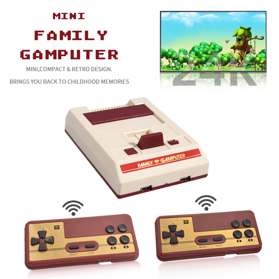 Retro Gaming Stick - Новая игровая приставка FC 4K HD