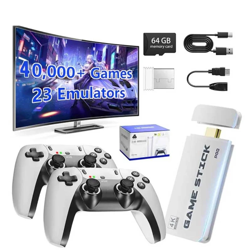 Retro Gaming Stick - Игровая приставка M15 4K TV Game
