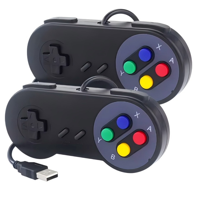 2 шт. USB-геймпады, ретро-джой – обзор и цена Retro Gaming Raspberry Pi