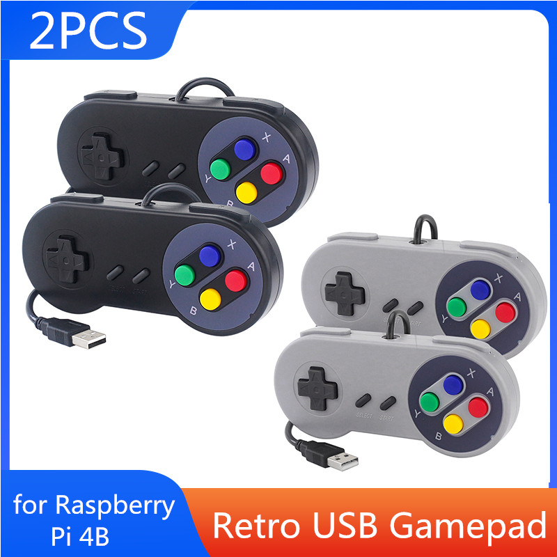 2 шт. USB-геймпад Ретро игрово – обзор и цена Retro Gaming Raspberry Pi