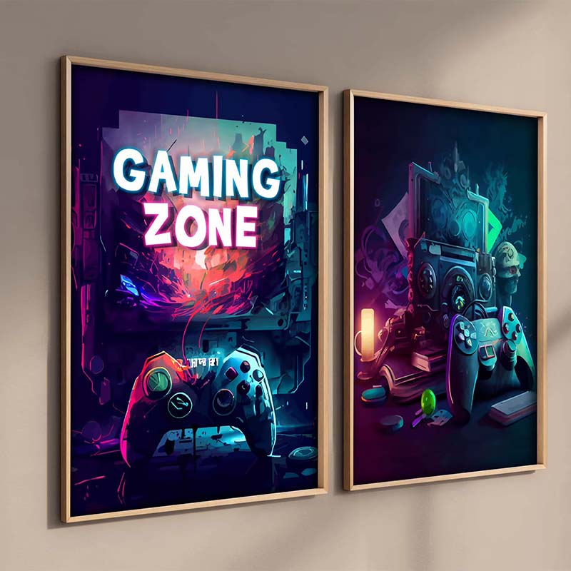 Ретро Поп панк игровой постер  – обзор и цена Retro Gaming Zone