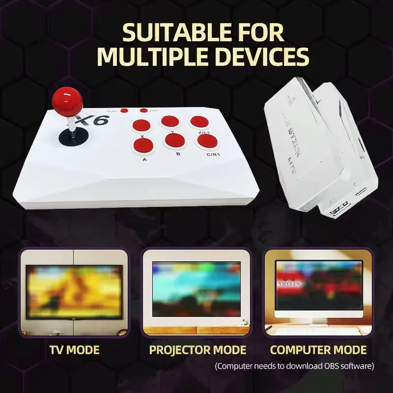 Новая игровая консоль X6 4K HD – обзор и цена Retro Gaming Stick