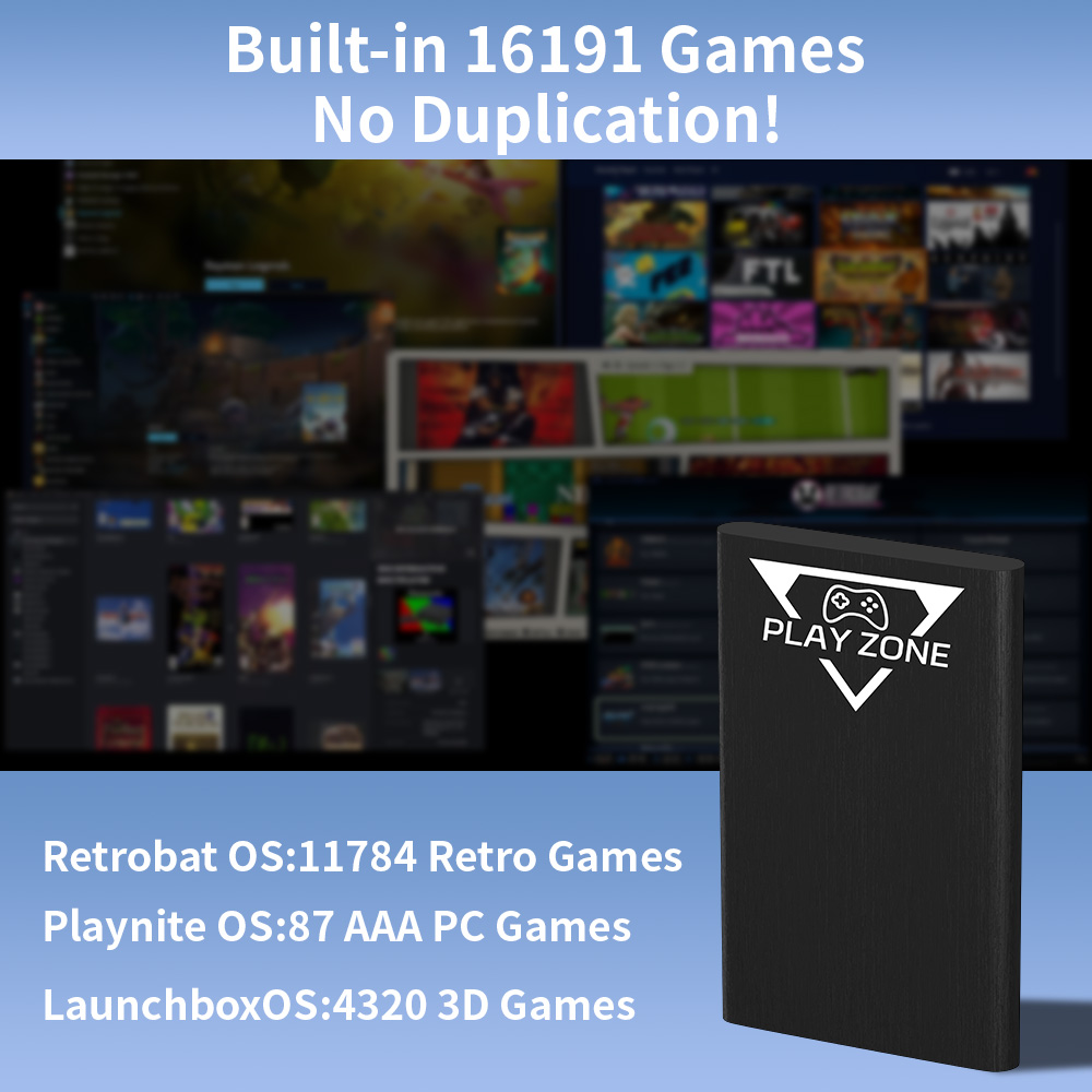Портативный игровой жесткий ди – обзор и цена Retro Gaming Zone