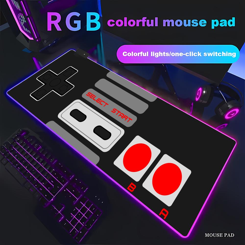 Большой коврик для мыши RGB Re – обзор и цена Mouse Gaming Retro