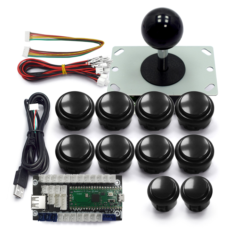 Копия Sanwa Arcade Game Diy Ki – обзор и цена Retro Gaming Raspberry Pi