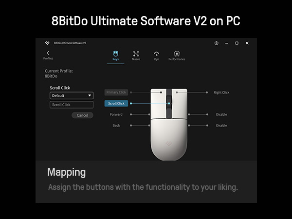 Мышь 8BitDo Retro R8 с оптичес – обзор и цена Mouse Gaming Retro